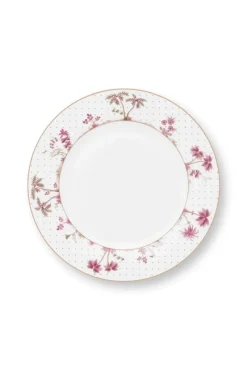 Pip Studio Essteller|Essteller Jolie Punkte Gold 26.5cm Rosa