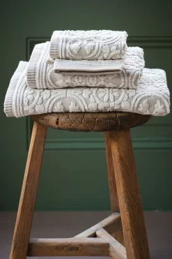 Pip Studio Handtücher|Extra Große Handtuch Tile de Pip Khaki 100x180 cm