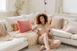 Pip Studio Tops|Tops Mit Langen Ärmeln|Faye Top Lange Ärmeln Buenas Noches Sand