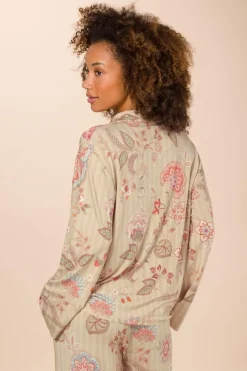 Pip Studio Tops|Tops Mit Langen Ärmeln|Faye Top Lange Ärmeln Buenas Noches Sand