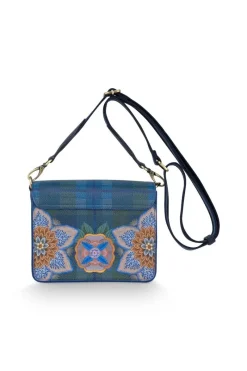 Pip Studio Taschen|Umhängetaschen|Fenna Schultertasche Klein Flores Felices Dunkel Blau