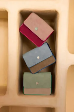 Pip Studio Taschen|Umhängetaschen|Fenna Schultertasche Klein Uni Blau