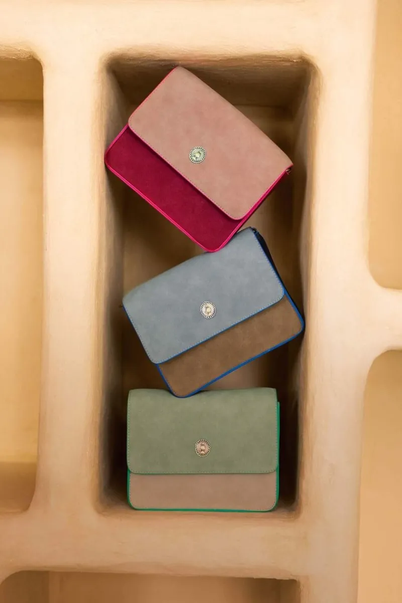 Pip Studio Taschen|Umhängetaschen|Fenna Schultertasche Klein Uni Rot