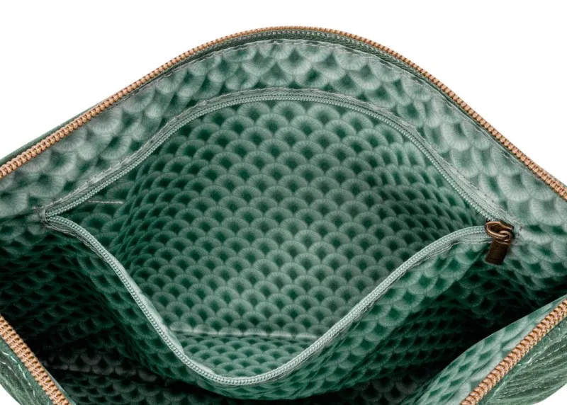 Pip Studio Necessaire|Flaches Necessaire Gross Quiltey Days Grün