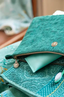 Pip Studio Necessaire|Flaches Necessaire Gross Quiltey Days Grün