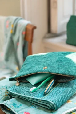 Pip Studio Necessaire|Flaches Necessaire Gross Quiltey Days Grün