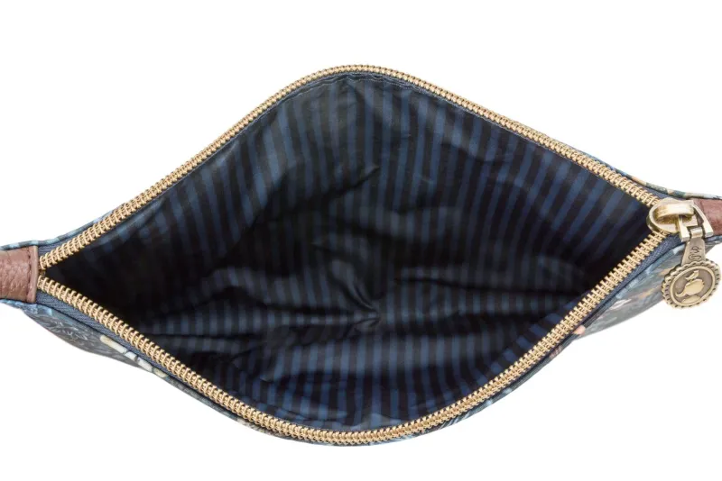 Pip Studio Necessaire|Flaches Necessaire Medium Tutti i Fiori Blau