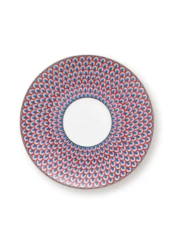 Pip Studio Cappuccino Tasse|Tasse & Untertasse|Flower Festival Cappuccino Tasse & Undertasse Hell Blau