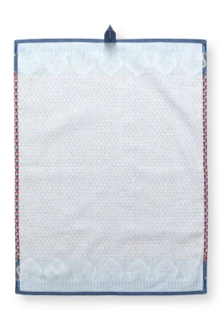 Pip Studio Geschirrtuch|Flower Festival Geschirrtuch Rot/ Blau