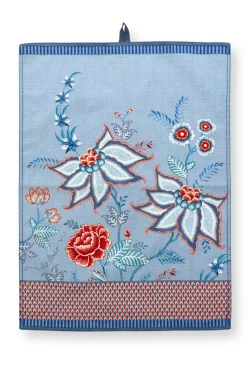 Pip Studio Geschirrtuch|Flower Festival Geschirrtuch Blau