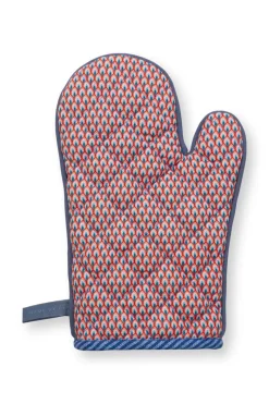Pip Studio Ofenhandschuhe|Flower Festival Ofenhandschuh Blau