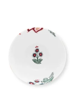Pip Studio Schalen|Flower Festival Schale Dunkel 15 cm Rosa