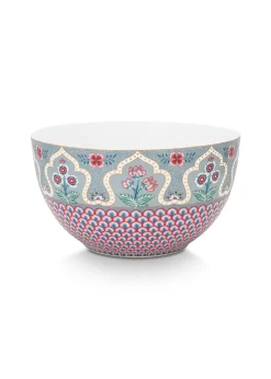 Pip Studio Schalen|Flower Festival Schale Hell 18 cm Blau
