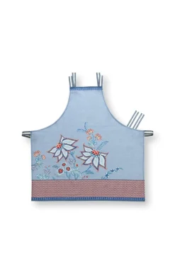 Pip Studio Kuchenschurzen|Flower Festival Schürze Blau