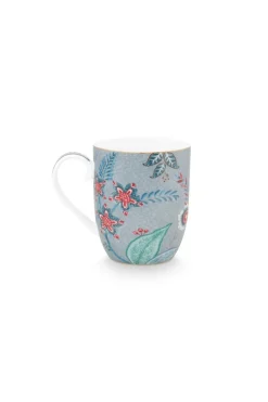 Pip Studio Kaffeetassen|Flower Festival Tasse Klein Hell Blau