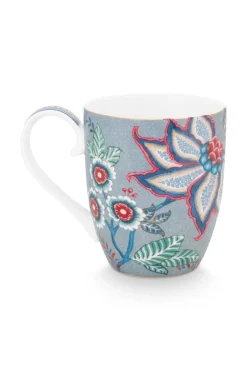Pip Studio Teetassen|Flower Festival Tasse XL Hell Blau