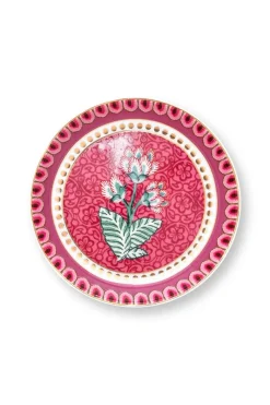 Pip Studio Teebeutelablage|Flower Festival Teebeutelablage Dunkel Rosa