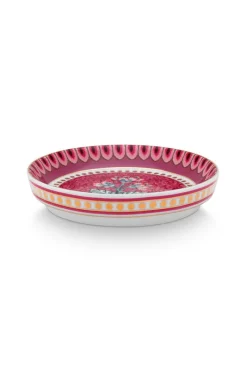 Pip Studio Teebeutelablage|Flower Festival Teebeutelablage Dunkel Rosa