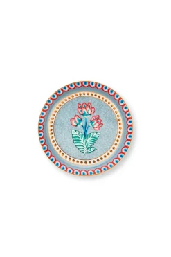 Pip Studio Teebeutelablage|Flower Festival Teebeutelablage Hell Blau