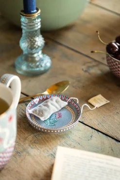 Pip Studio Teebeutelablage|Flower Festival Teebeutelablage Hell Blau