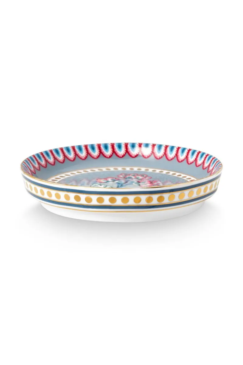 Pip Studio Teebeutelablage|Flower Festival Teebeutelablage Hell Blau