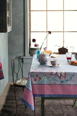 Pip Studio Teekannen|Flower Festival Teekanne Gross Hell Blau