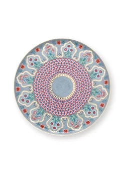 Pip Studio Tortenteller|Flower Festival Tortenteller Klein Herz Hell Blau