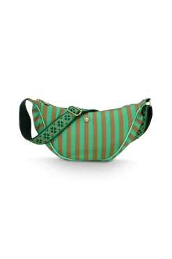 Pip Studio Taschen|Umhängetaschen|Freya Schultertasche Streifen Grün