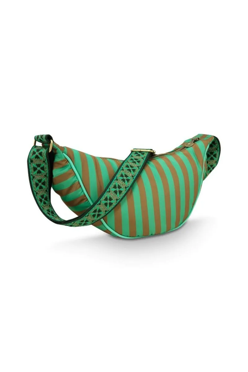 Pip Studio Taschen|Umhängetaschen|Freya Schultertasche Streifen Grün