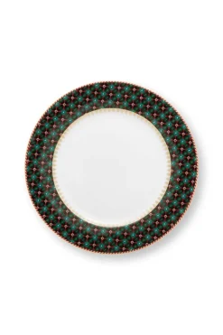 Pip Studio Frühstücksteller|Frühstücksteller Clover Grün 23cm