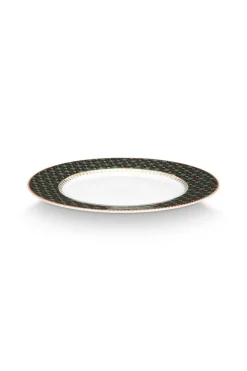 Pip Studio Frühstücksteller|Frühstücksteller Clover Grün 23cm