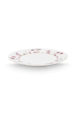 Pip Studio Frühstücksteller|Frühstücksteller Jolie Punkte Gold Rosa 21cm