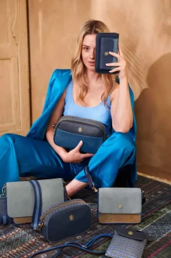 Pip Studio Taschen|Umhängetaschen|Frida Schultertasche Uni Blau