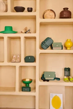 Pip Studio Taschen|Umhängetaschen|Frida Schultertasche Uni Grün