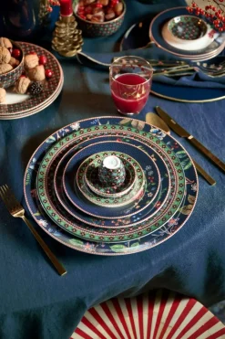Pip Studio Gebäckteller|Gebäckteller Berry Blues Blau 17cm