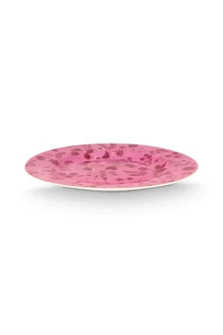 Pip Studio Gebäckteller|Gebäckteller Jolie Blumen Rosa 17cm