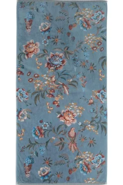Pip Studio Handtücher|Große Handtuch Secret Garden 70x140cm Blau