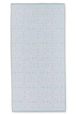 Pip Studio Handtücher|Große Handtuch Tile de Pip Hell 70x140 cm Blau