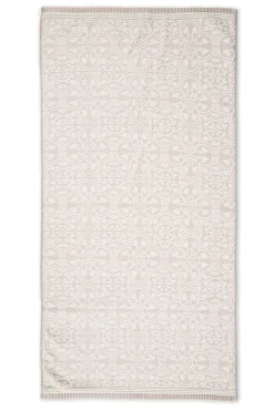 Pip Studio Handtücher|Große Handtuch Tile de Pip 70x140 cm Khaki
