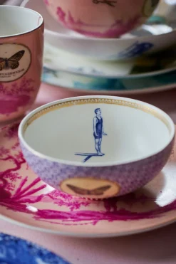 Pip Studio Gebäckteller|Heritage Gebäckteller Bemalt Rosa 18 cm