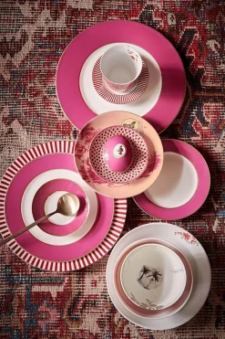 Pip Studio Gebäckteller|Heritage Gebäckteller Bemalt Rosa 18 cm