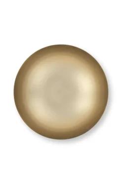 Pip Studio Schalen Und Tabletts|Obstschalen|Hohe Schale Metall Streifen Grün