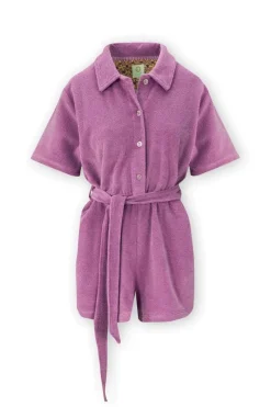 Pip Studio Jumpsuits|Jumpsuit Petite Sumo Stripe Lila Violett