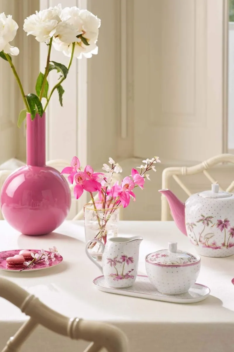 Pip Studio Milchkännchen|Kanne Jolie Punkte Gold Rosa