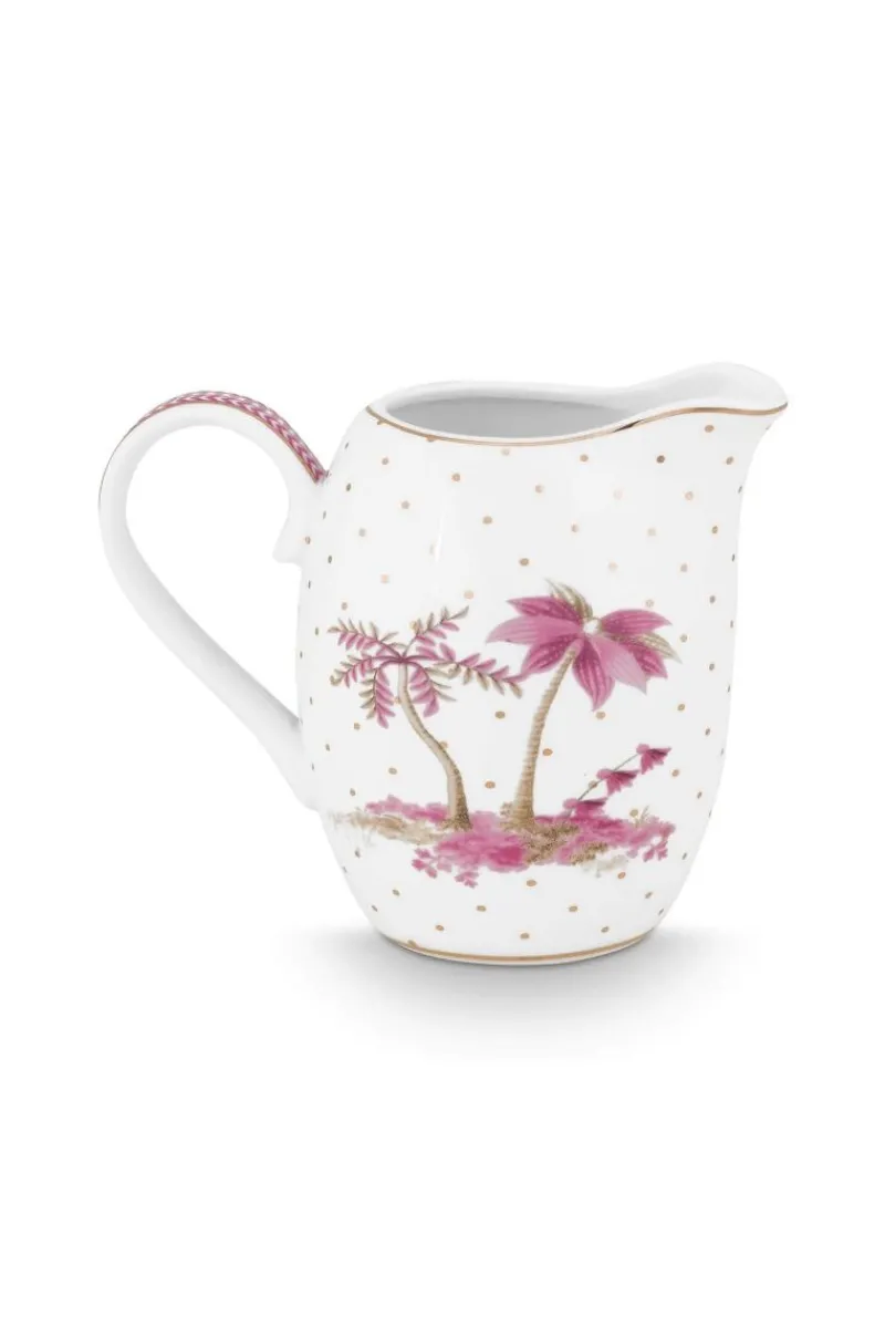 Pip Studio Milchkännchen|Kanne Jolie Punkte Gold Rosa