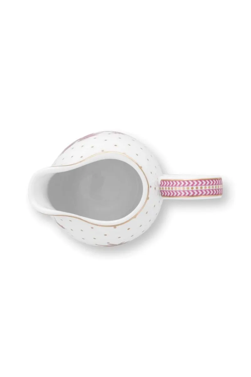 Pip Studio Milchkännchen|Kanne Jolie Punkte Gold Rosa