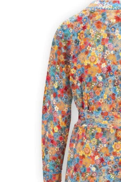 Pip Studio Kimonos|Bademäntel|Kimono Tutti i Fiori Hellblau