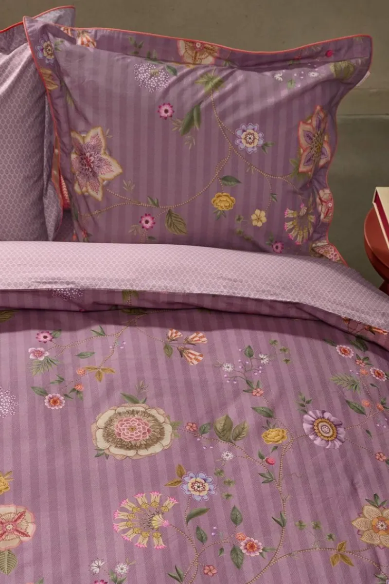 Pip Studio Kissenbezüge|Kissenbezug Flores Bailando Purpur Violett