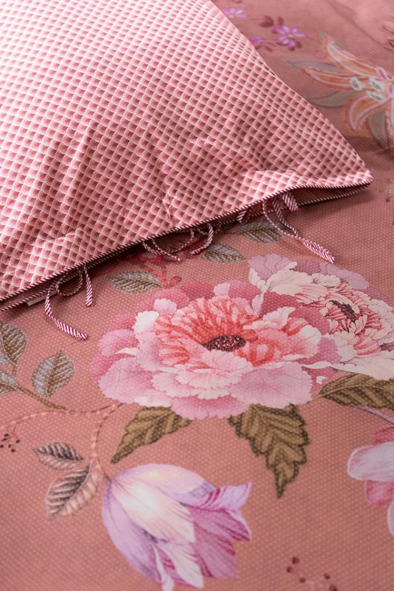 Pip Studio Kissenbezüge|Kissenbezug Tokyo Bouquet Rosa/Terra