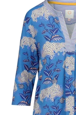 Pip Studio Kleider|Kleid Flora Firenze Kobaltblau